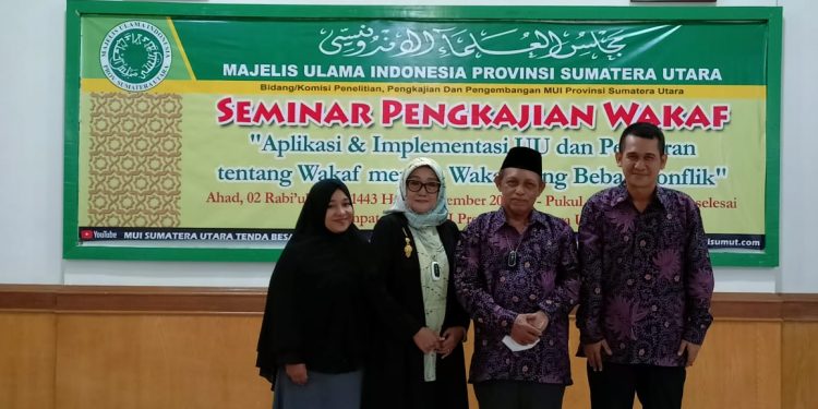 MUI SUMUT Gelar Seminar Pengkajian Wakaf
