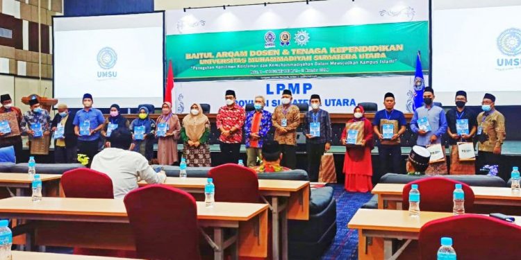 KETUA & SEKRETARIS PRODI MBS FAI UMSU JADI PESERTA TERBAIK BAITUL ARQOM UMSU 2021