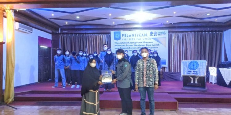 HMJ Manajemen Bisnis Syariah FAI UMSU Resmi Dilantik