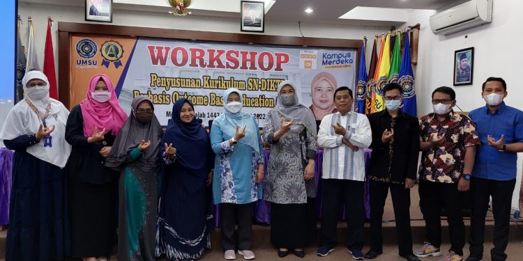Pimpinan Prodi Se-FAI UMSU Ikuti Worshop Pengembangan Kurikulum Berbasis OBE