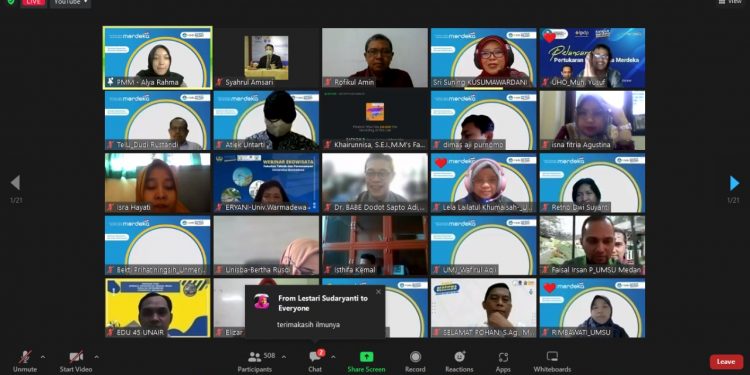 Dosen FAI UMSU Aktif Ikuti BIMTEK Mata Kuliah Program MBKM