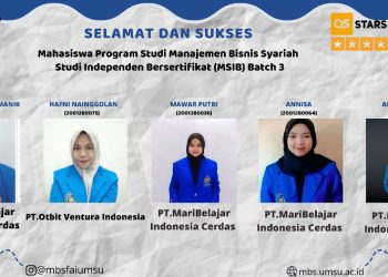 Alhamdulillah Lima Mahasiswa MBS FAI UMSU Lolos Program MSIB Batch 3 Tahun 2022