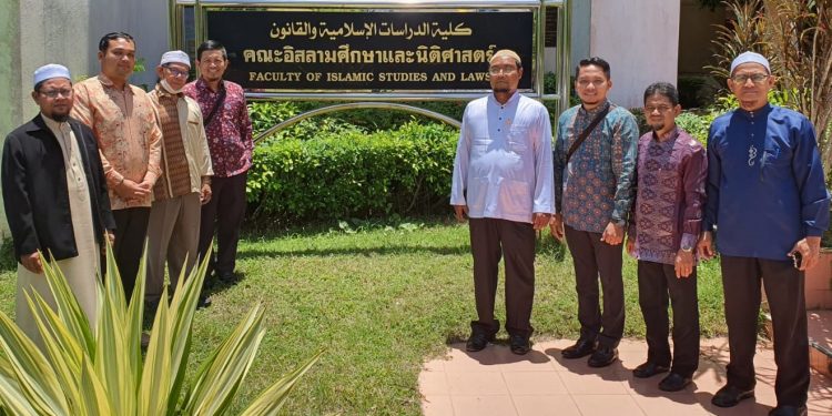 Percepat Program Internasionalisasi; FAI UMSU Kunjungi Fatoni University Thailand