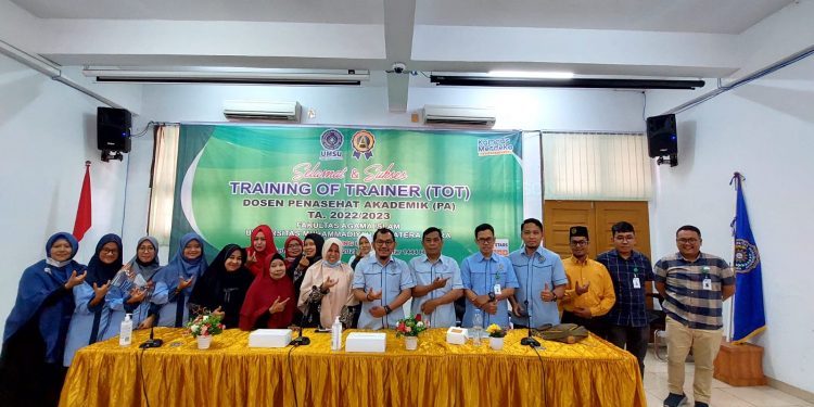 Guna Meningkatkan Mutu Dosen PA; FAI UMSU Gelar Training Of Trainer Bagi Dosen Penasehat Akademik