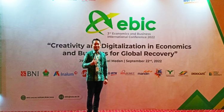 Dosen MBS FAI UMSU Jadi Presenter Pada Internasional Conference 2022 USU