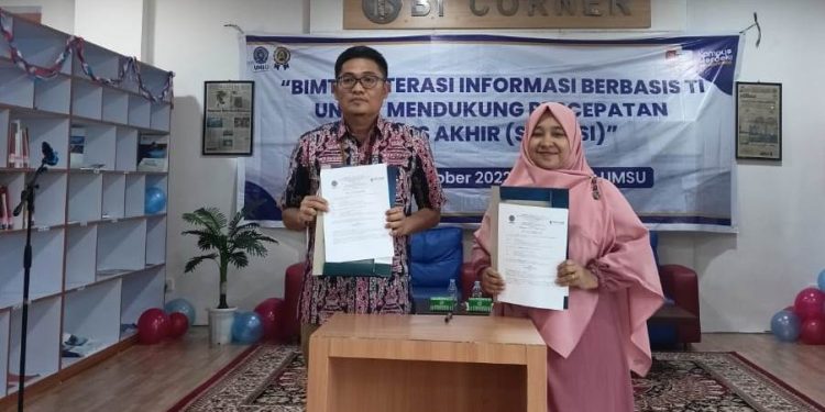 MBS FAI UMSU dan UPT Perpustakaan UMSU Sepakat Jalin Kerjasama