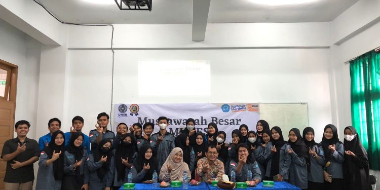 Regenerasi Kepemimpinan: HMJ MBS FAI UMSU Sukses Gelar MUBES
