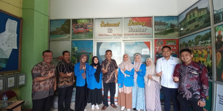 Mahasiswa MBS FAI UMSU Magang di DISPORAPARBUD Sergai