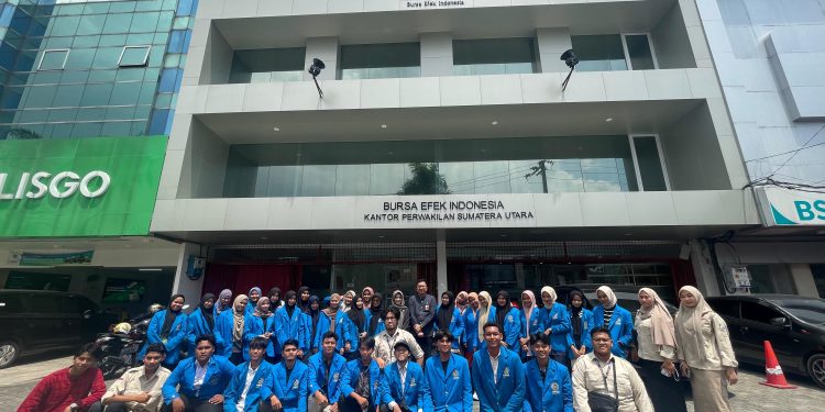Mahasiswa MBS FAI UMSU Ikuti Sekolah Pasar Modal Syariah di PT Bursa Efek