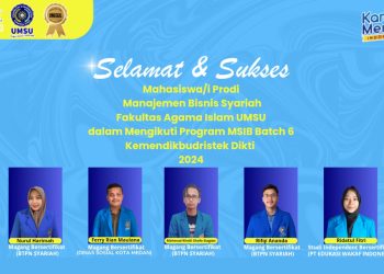 Lagi dan Lagi, Lima Mahasiswa MBS FAI UMSU Lolos Program MSIB Batch 6 Tahun 2024