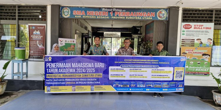 Tingkatkan Animo Calon Mahasiswa Baru, Prodi MBS FAI UMSU Lakukan Sosialisasi Ke Sekolah