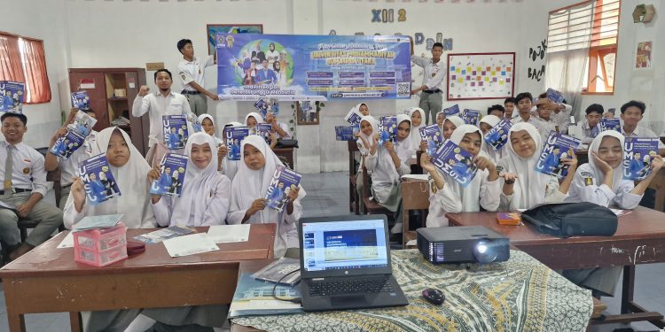 Sebagai Upaya Tingkatkan Animo Mahasiswa Baru, Prodi MBS FAI UMSU Sosialisasi Ke Sekolah