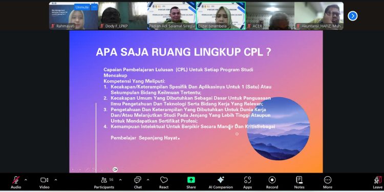 UMSU Gelar Focus Group Discussion Peninjauan Capaian Pembelajaran Lulusan Program Studi