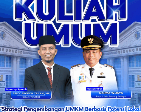 FAI UMSU Gelar Kuliah Umum Bahas Strategi UMKM Berbasis Potensi Lokal