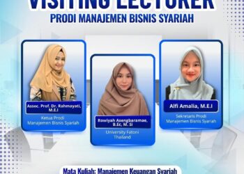 Visiting Lecturer Prodi MBS UMSU Hadirkan Akademisi Thailand Bahas Keuangan Syariah