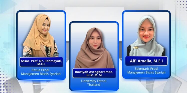 Visiting Lecturer Prodi MBS UMSU Hadirkan Akademisi Thailand Bahas Keuangan Syariah